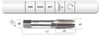 EVAR  HSS USA.STD. 1/16 KONİK  NPT   1/2 X1