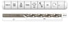 EVAR  HSSE  DIN 338 RN ALTIN SERİ MTK  9.0  MM