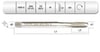 EVAR  HSSE DIN 371/C MAKİNA KLVZ. M 3  (6H)