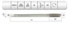 EVAR  HSSE DIN 376/C MAKİNA KLVZ. M  9    (6H)