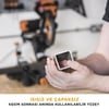 Evolution 053-0003B R255SMS-DB+ Çift Eğimli Kızaklı Bileşik Gönye Kesme Makinesi, 255mm