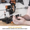 Evolution 053-0003B R255SMS-DB+ Çift Eğimli Kızaklı Bileşik Gönye Kesme Makinesi, 255mm