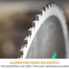 Evolution A210TCT-60MS Alüminyum Daire Testere Bıçağı, 210mm