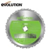 Evolution F210TCT-20MS Çoklu Malzeme için Daire Testere Bıçağı, 210mm