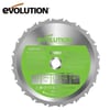 Evolution F210TCT-20MS Çoklu Malzeme için Daire Testere Bıçağı, 210mm