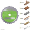 Evolution F210TCT-20MS Çoklu Malzeme için Daire Testere Bıçağı, 210mm