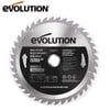 Evolution FW185TCT-40 İnce Ahşap Daire Testere Bıçağı, 185mm