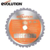 Evolution R185TCT-20CS Çoklu Malzeme için Daire Testere Bıçağı, 185mm