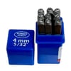 GFB ÇELİK RAKAM TAKIMI 4 MM KOD:6783