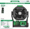 HaisPro RB-Yİ3000 - 3000 Lümen Fanlı Taşınabilir Aydınlatma - Aküsüz