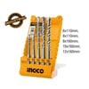 İNGCO AKD2052 SDS PLUS MATKAP UCU SETİ 5 Lİ