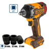 İNGCO COSLI250184E AKÜLÜ KÖMÜRSÜZ SET 3LÜ