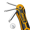 İNGCO HHK14082 YUVARLAK UÇLU ALLEN SETİ 6 LI