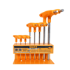 İNGCO HHKT80818 T KOLLU ALLEN ANAHTAR SETİ 8 Lİ