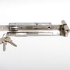 KALE SİL.DAİRE KİLİDİ MAKARALI 155/20 MM NİKEL