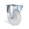KAMA POLYAMİD BEYAZ TEKER SABİT 200 MM (RMB200İ)