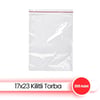 KİLİTLİ POŞET 17x23 30 MİC.(300 AD.)