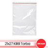 KİLİTLİ POŞET 21x27 30 MİC.(300 AD.)