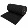 Kıvırcık Paspas 14 mm 100x100 cm Siyah PVC Kaymaz Tabanlı
