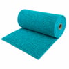 Kıvırcık Paspas 14 mm 100x350 cm Turkuaz PVC Kaymaz Tabanlı