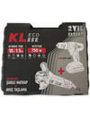 KL Eco KETM1875 KE18DMC-15DB Çift Akülü 1.5 Ah Darbeli Matkap + KE75115AT 750 W Avuç Taşlama
