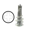 MANES BURGULU ALÇIPAN DÜBELİ METAL (TURBOLET)