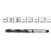 MTE HSS KONİK SAP MATKAP UCU DIN345 27 MM 4002700
