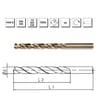 MTE HSS MATKAP UCU ALTIN SR DIN338 1 MM 5000100