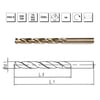 MTE HSS MATKAP UCU ALTIN SR DIN338 4.8 MM 5000480