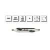 MTE HSS PUNTA MATKABI DIN333/A 1.25x3.15 10010125
