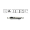 MTE HSS PUNTA MATKABI DIN333/A 5x12.5 10010500
