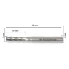 MTE HSSE PARMAK FREZE UZUN DIN844 5 MM 276220500
