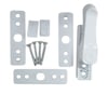 PVC ZAMAK PİMAPEN GÜVENLİK MANDALI BEYAZ KOD:0031