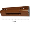 PVC ZAMAK PİMAPEN MENTEŞE 95 MM (AÇIK KAHVE)