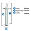 RED HIT PULLU ÇİVİ NK 42 MM (PK.AD.100)