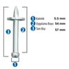 RED HIT PULLU ÇİVİ NK 54 MM (PK.AD.100)