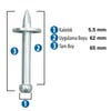 RED HIT PULLU ÇİVİ NK 62 MM (PK.AD.100)