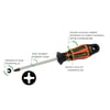 RETTA RXY5125 TORNAVİDA YILDIZ PH1x125 MM