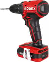 Rodex RDX3375 21 V Çift Akülü 2 Ah Matkap