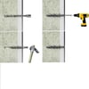 SP BOŞLUKLU TUĞLA DÜBELİ VİDASIZ 8x80