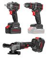 Specco Black Spark Kömürsüz Akülü 3'lü Set (4.0Ah Akü Seti)