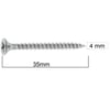 STD 4*35 SUNTA VİDASI - 1 PKT - 500 ADET