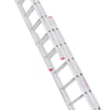 SÜRGÜLÜ PTT MERDİVENİ 2 MT x 3 LÜ = 6 MT