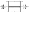 TIE-ROD (TAYROT) MİLİ 150 CM Ø17