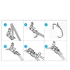 TORK METAL RULO KELEPÇE 9 MM (30 MT)