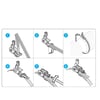 TORK METAL RULO KELEPÇE 9 MM (30 MT)