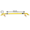 TRAFİK ARAÇ STOPERİ DEMİR 183 CM