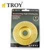 TROY 25071 Avuç Taşlamalar için Ahşap Törpü Diski, Düz Yassı, 100mm