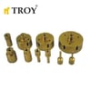 TROY 27450-25 Avuç Taşlamalar için Seramik Kuru Elmas Delici, 25mm