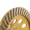 WERT 2741-100 Elmas Taşlama Diski, Turbo, 100mm